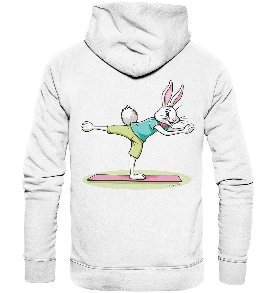 Pilates Bunny - Organic Hoodie