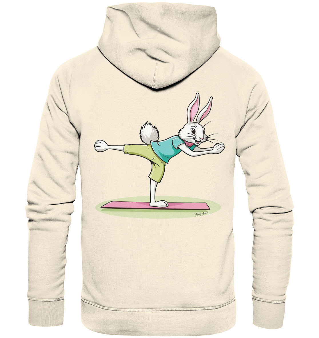 Pilates Bunny - Organic Hoodie