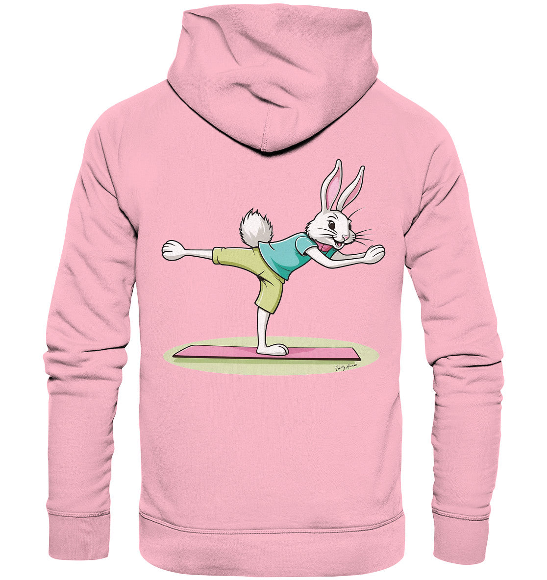 Pilates Bunny - Organic Hoodie