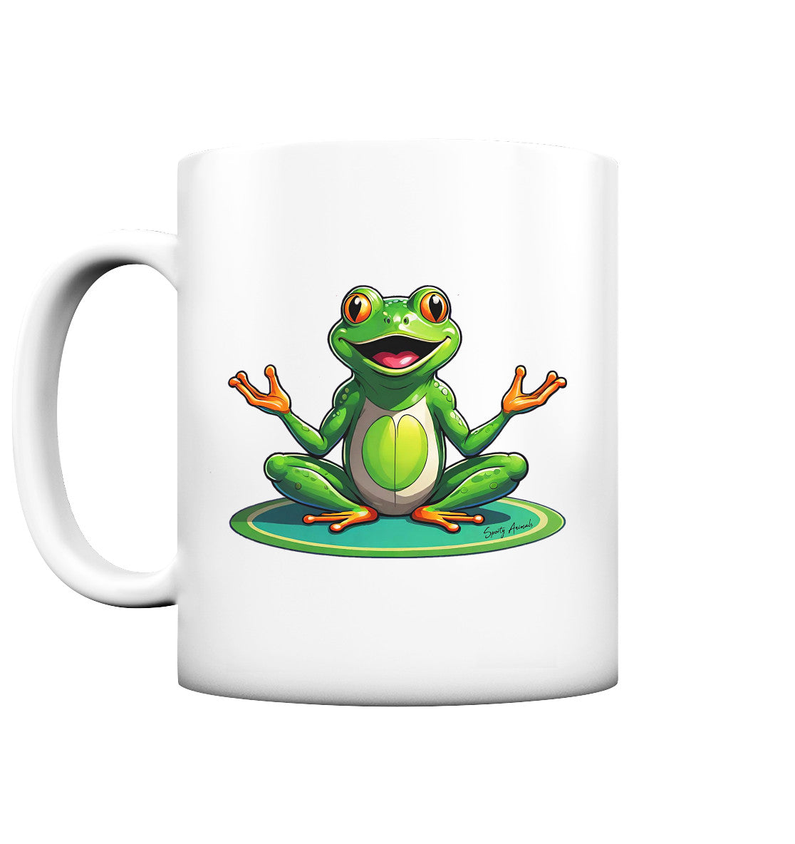 Yoga Frog - Tasse matt