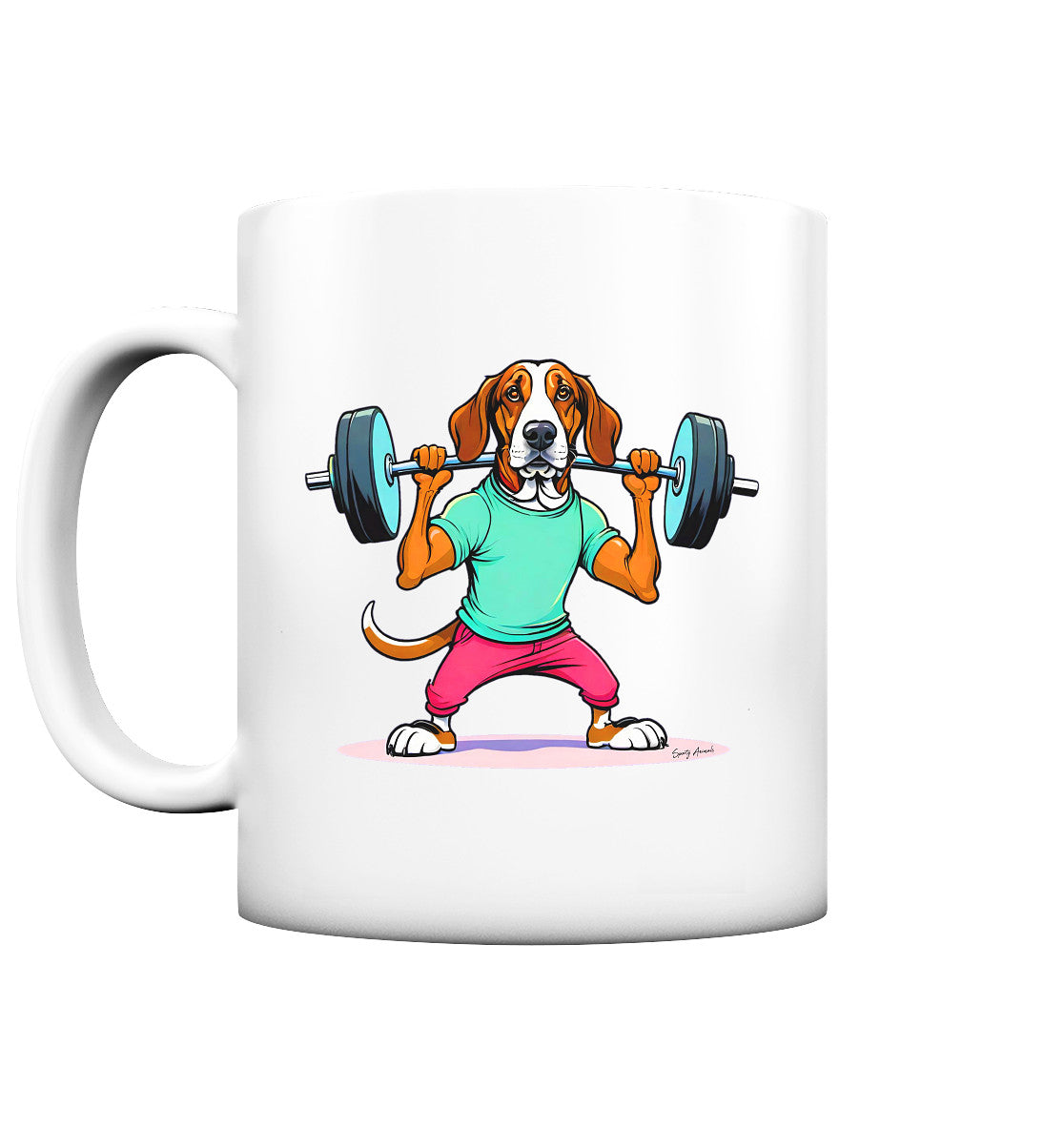 Fitness Dog - Tasse matt