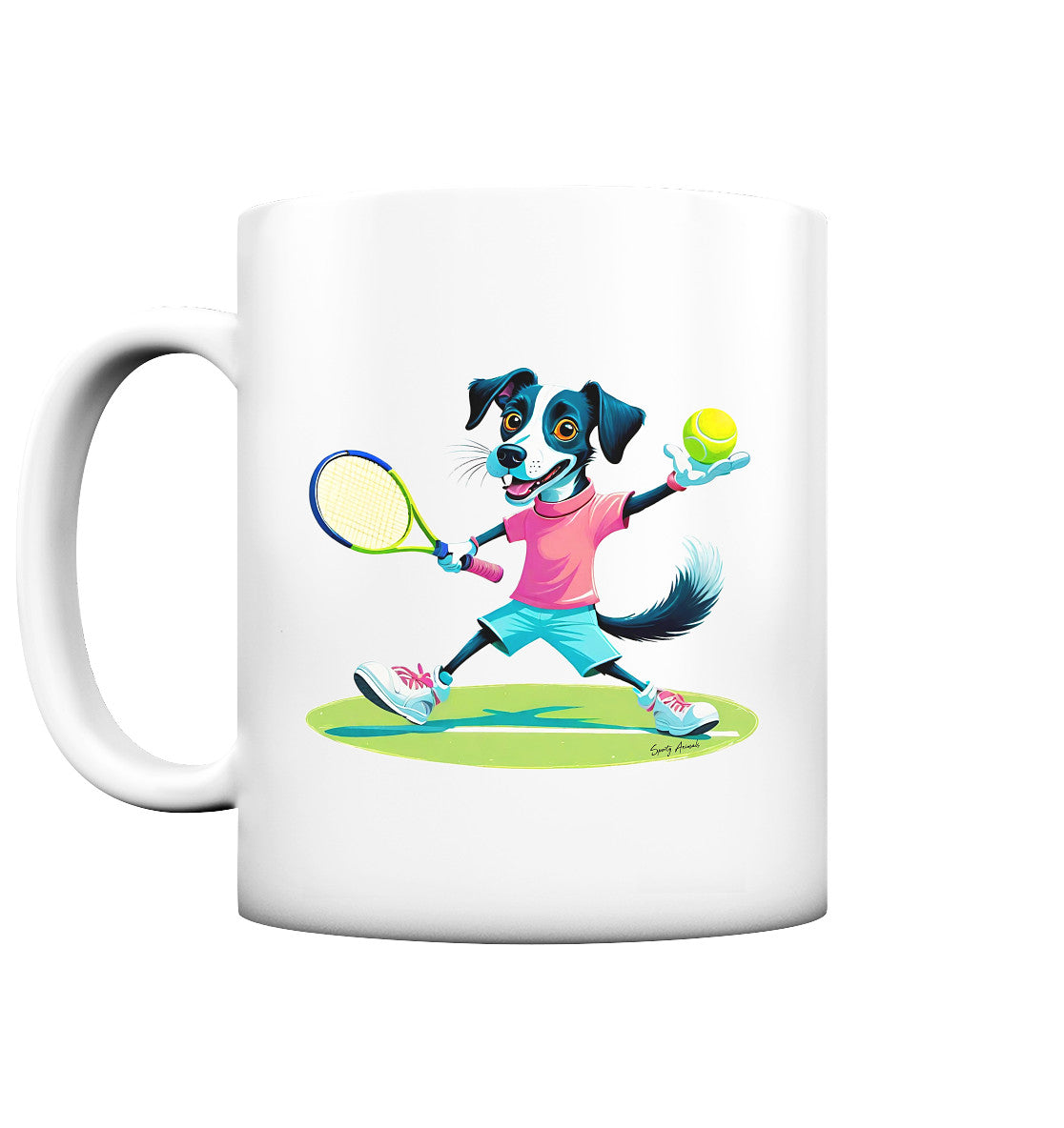 Tennis Dog - Tasse matt