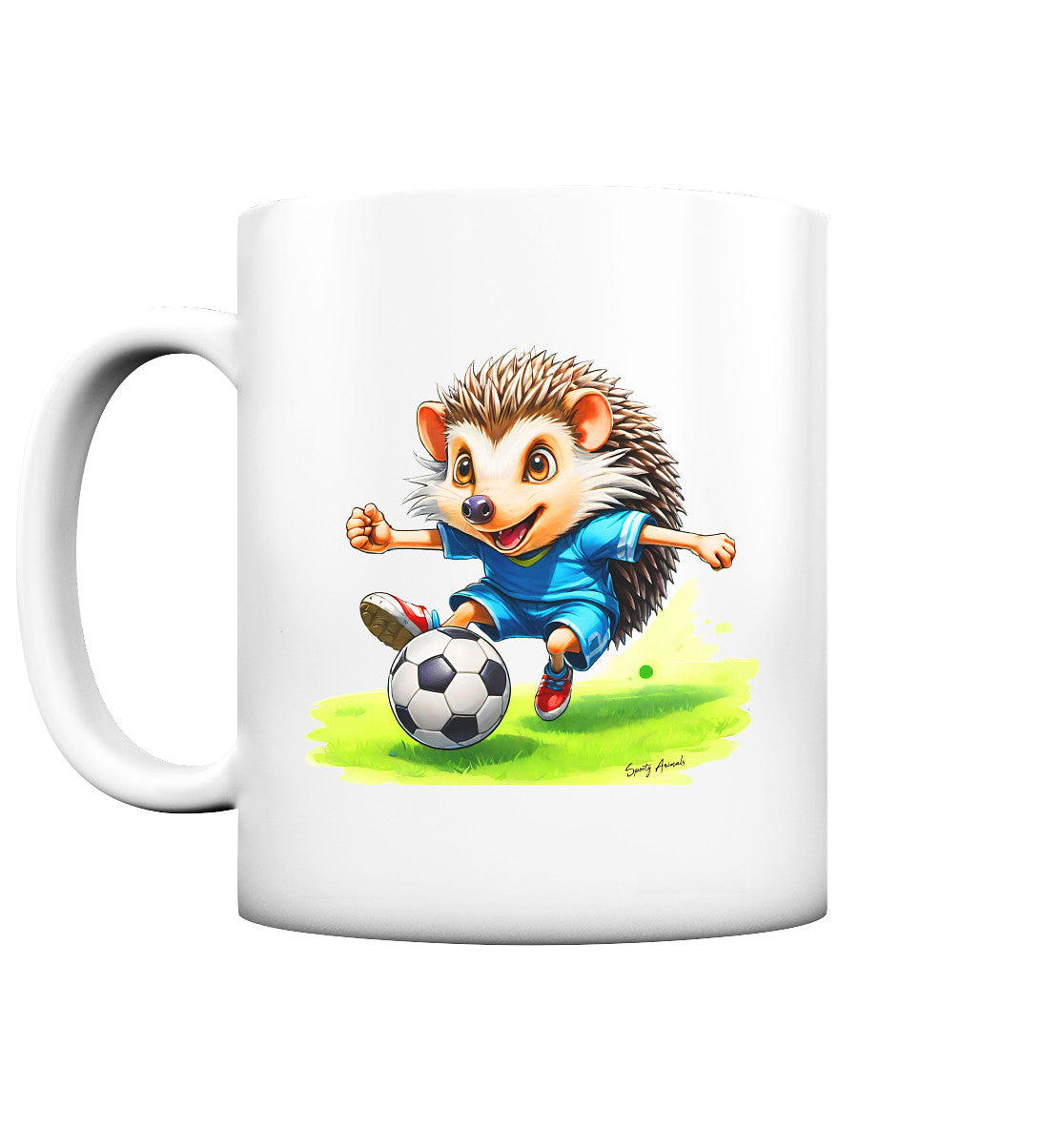 Soccer Hedgehog - Tasse matt