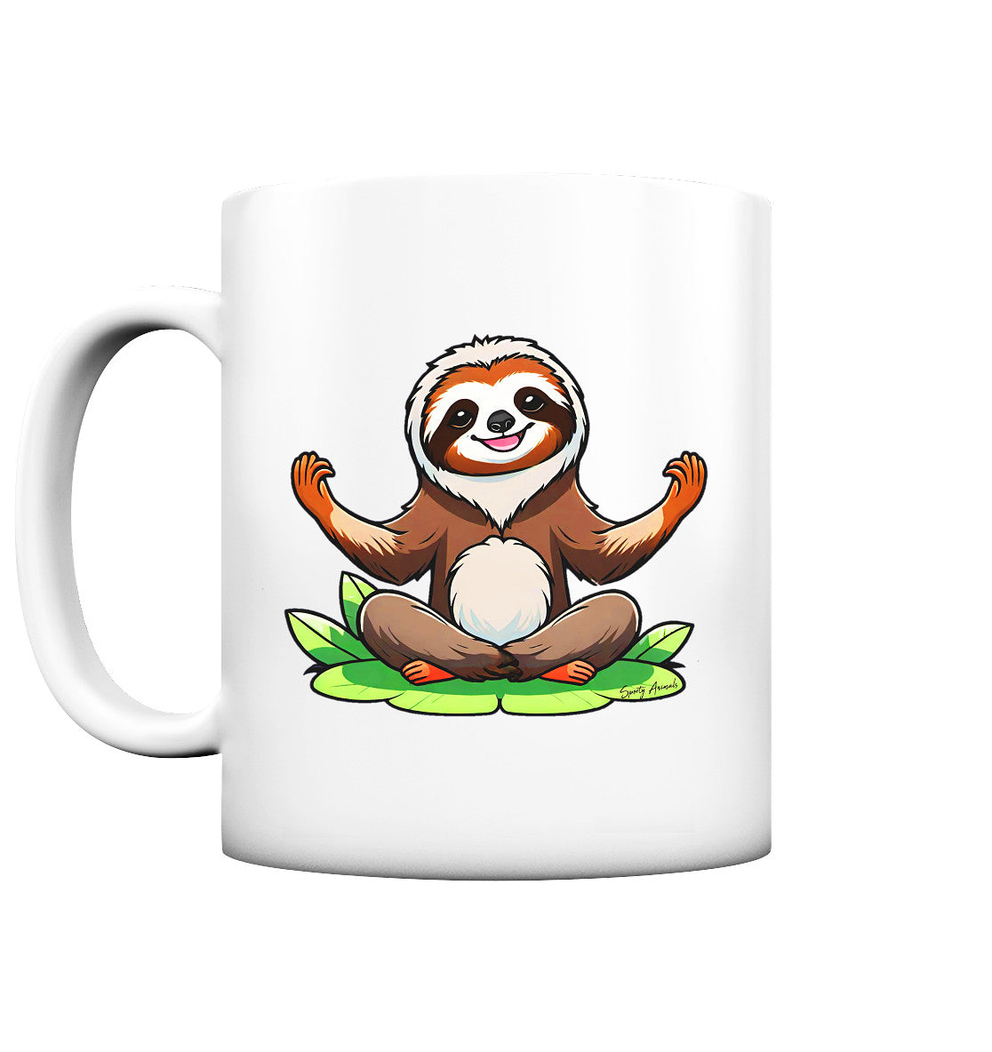 Yoga Sloth - Tasse matt