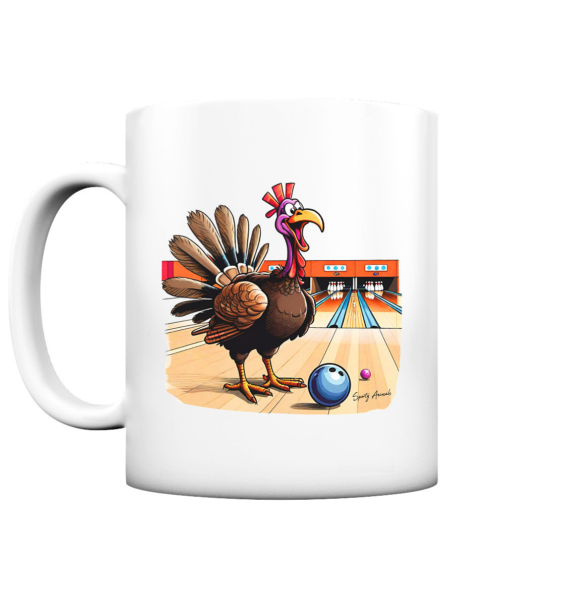 Bowling Turkey - Tasse matt