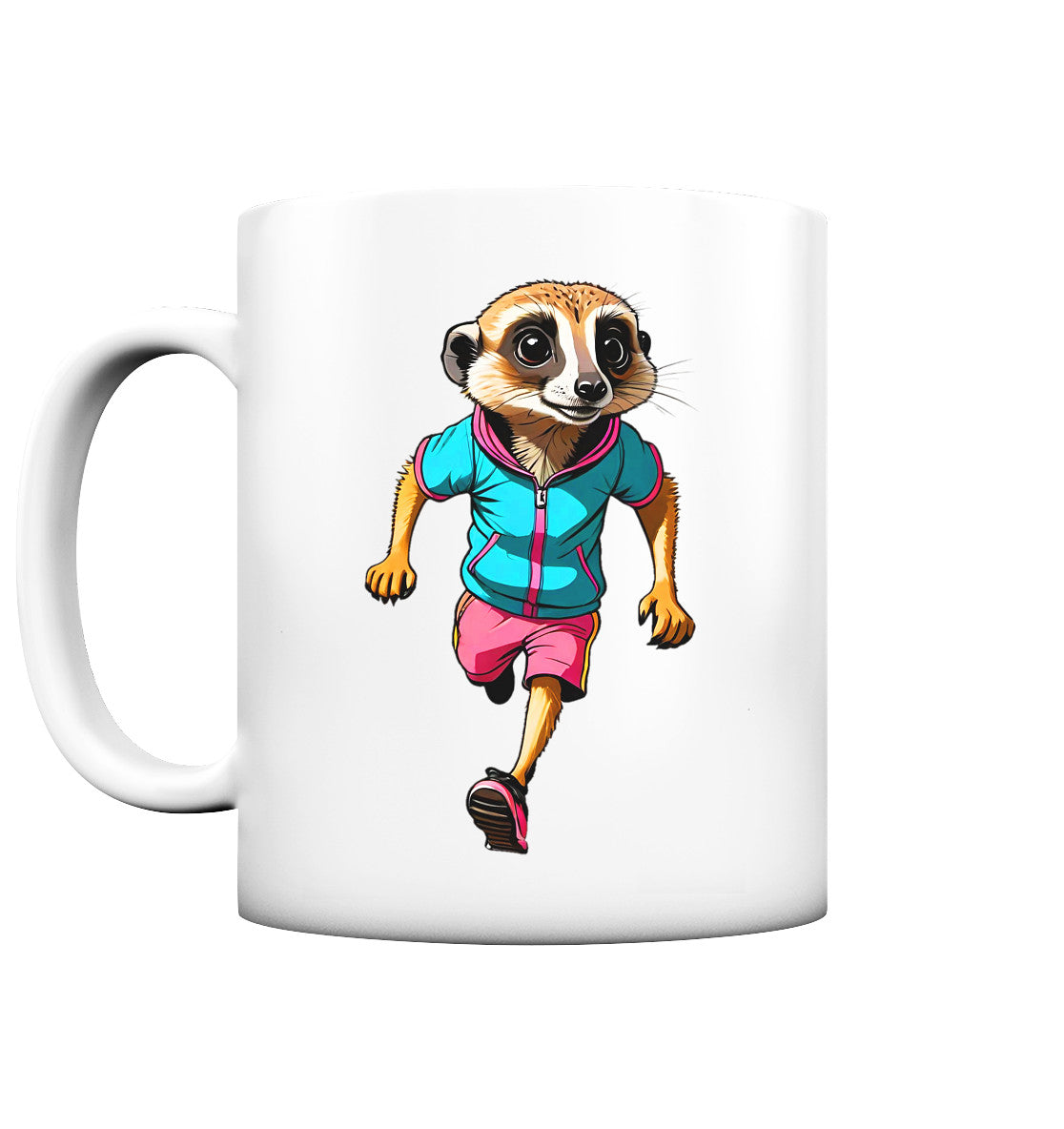 Jogging Meerkat  - Tasse matt