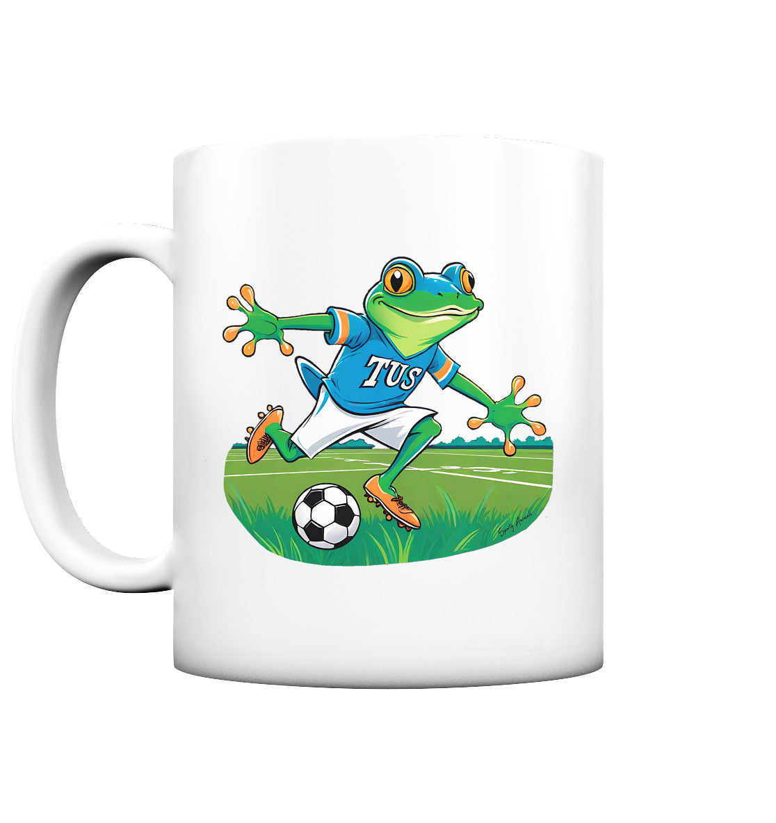 Soccer Frog - Tasse matt