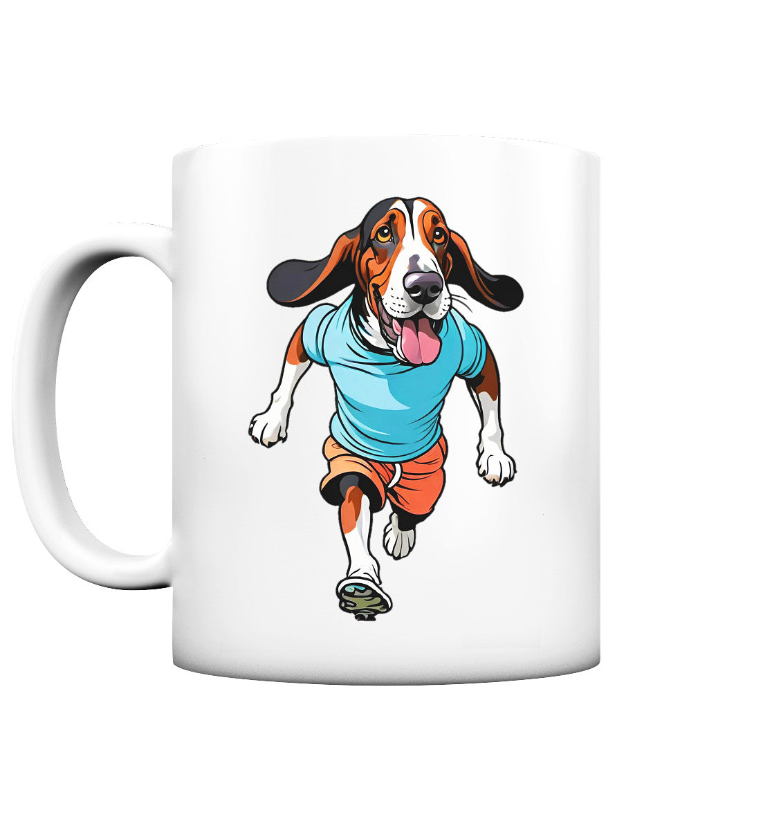 Jogging Dog - Tasse matt