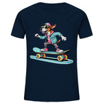 Skateboarding Dog  - Kids Organic Shirt