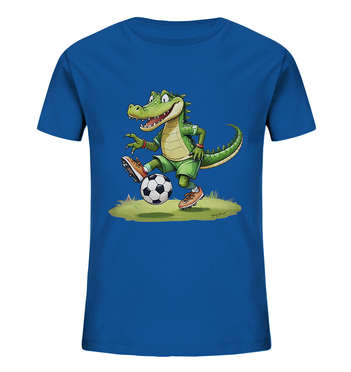 Soccer Crocodile - Kids Organic Shirt