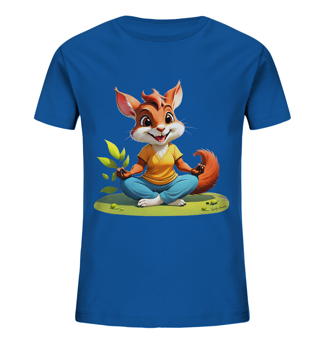 Yoga Squirrel - Kids Organic Shirt