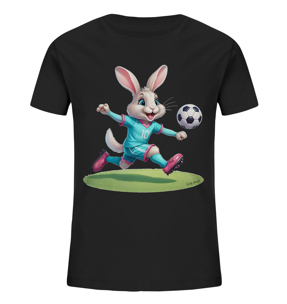 Soccer Bunny T-Shirt Kids