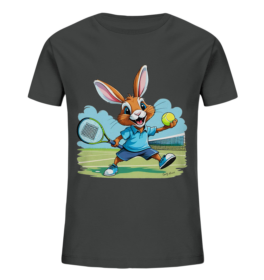 Tennis Bunny - Kids Organic Shirt