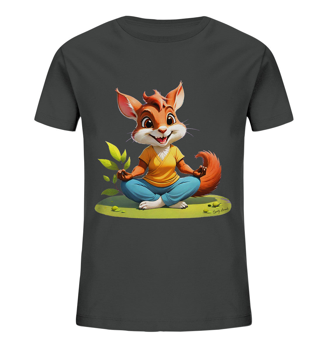 Yoga Squirrel - Kids Organic Shirt