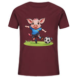 Soccer Pork T-Shirt Kids      - Kids Organic Shirt