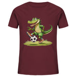 Soccer Crocodile - Kids Organic Shirt