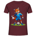 Soccer Fox T-Shirt Kids   - Kids Organic Shirt