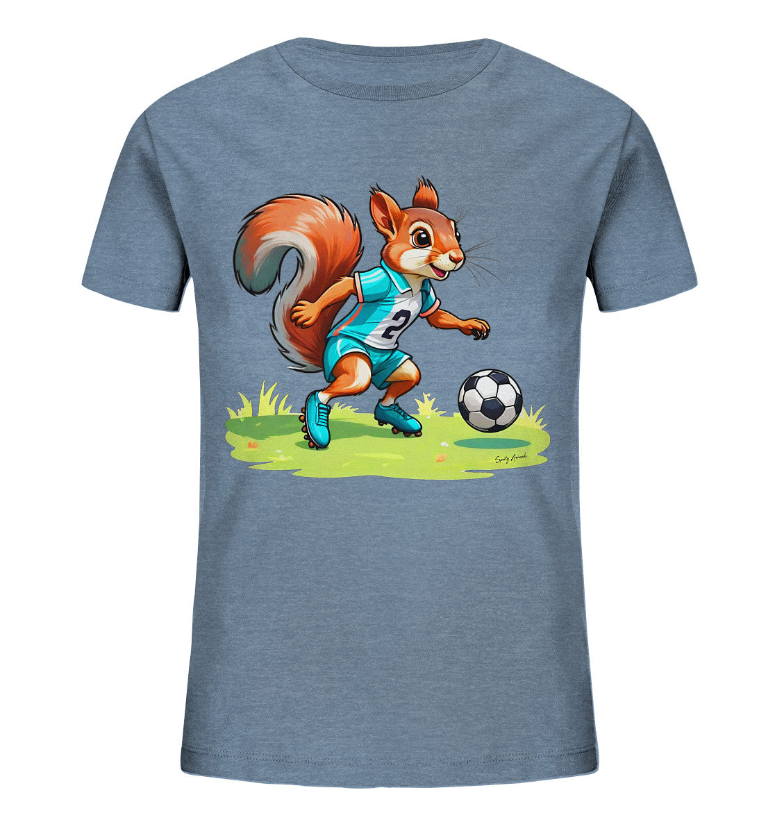 Soccer Squirrel T-Shirt Kids - Kids Organic Shirt