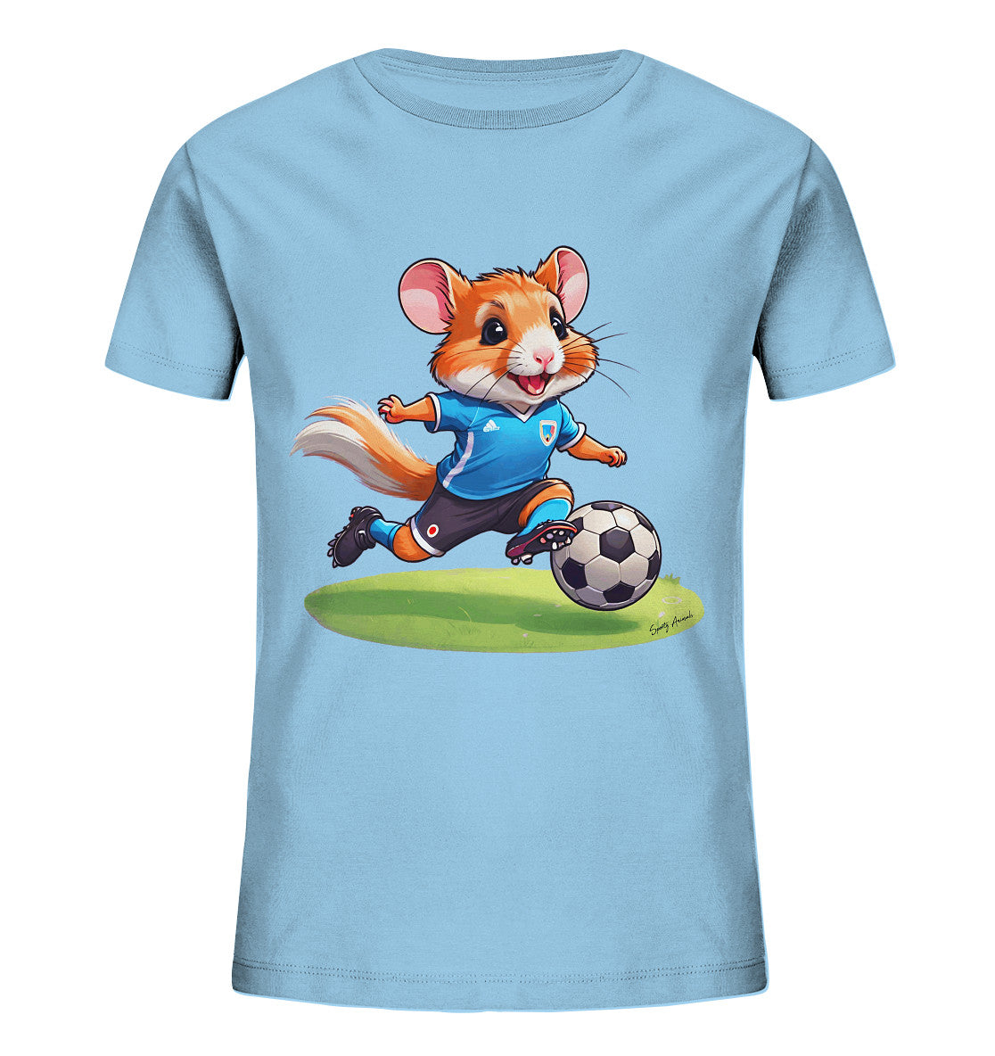 Soccer Hamster T-Shirt Kids   - Kids Organic Shirt