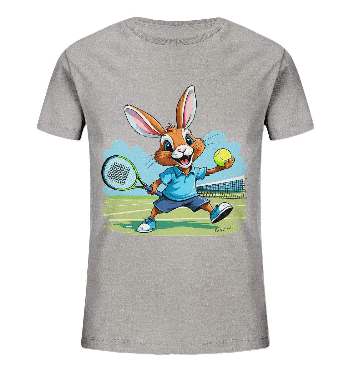 Tennis Bunny - Kids Organic Shirt