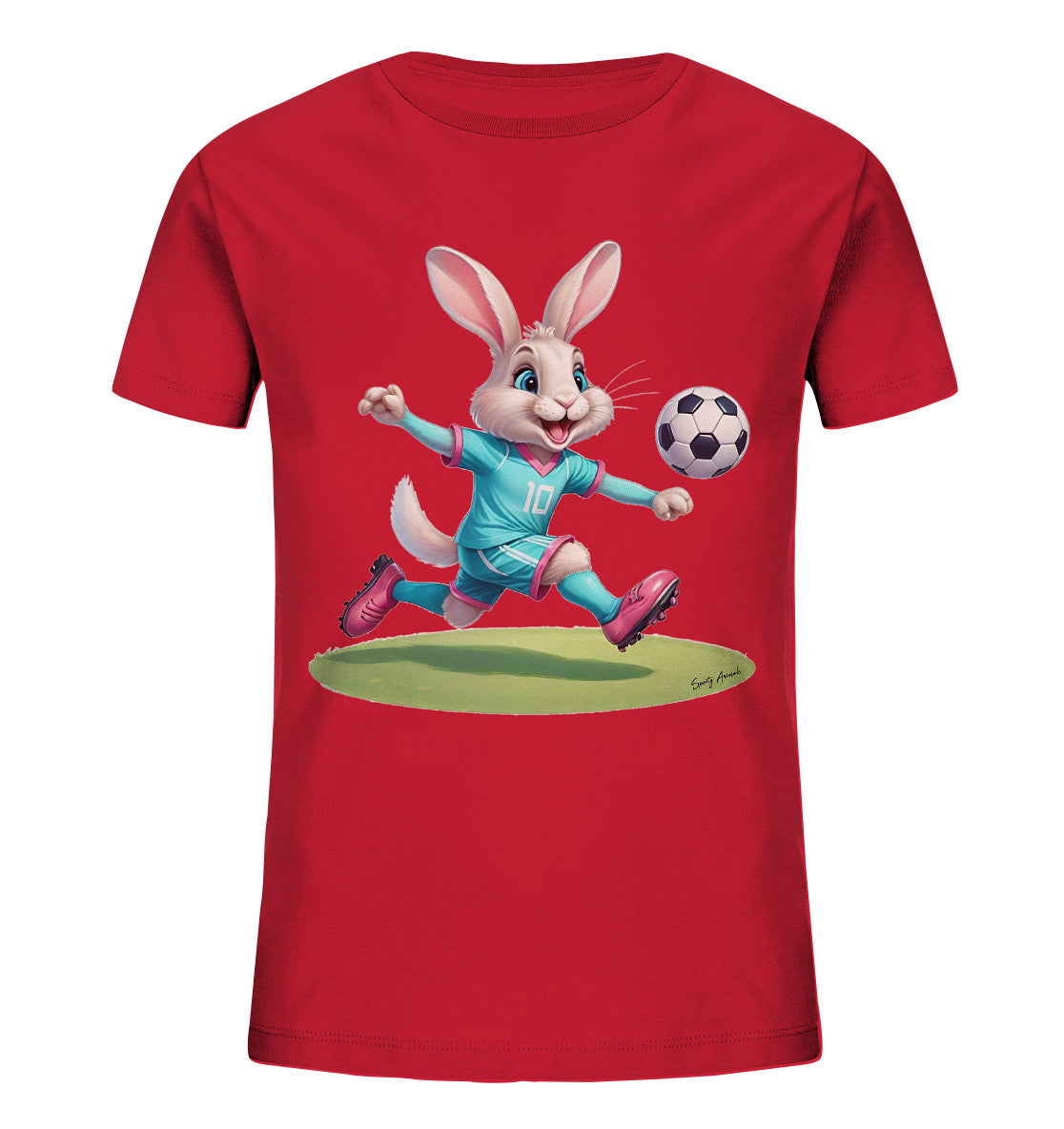 Soccer Bunny T-Shirt Kids