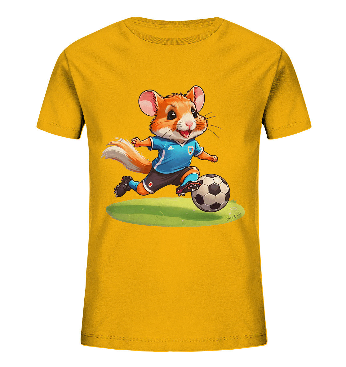 Soccer Hamster T-Shirt Kids   - Kids Organic Shirt