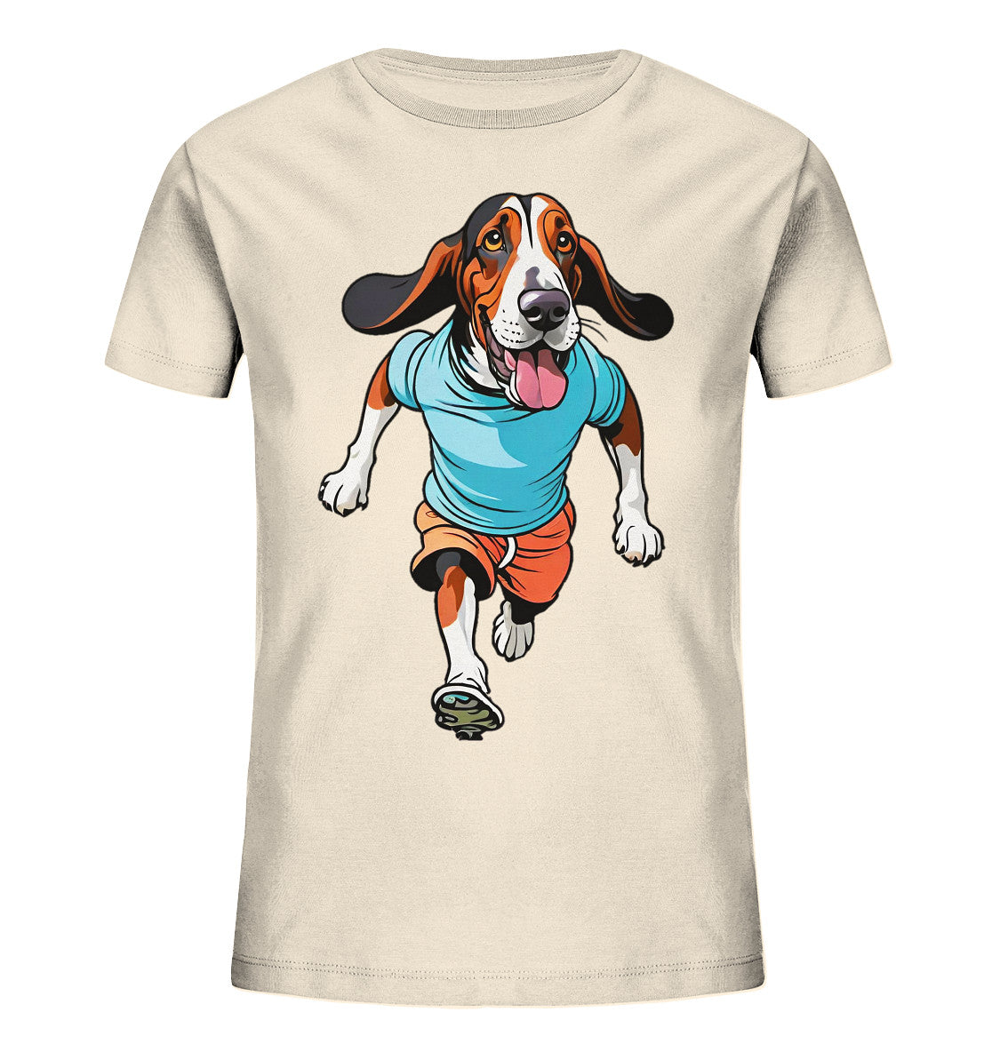 Jogging Dog  - Kids Organic Shirt