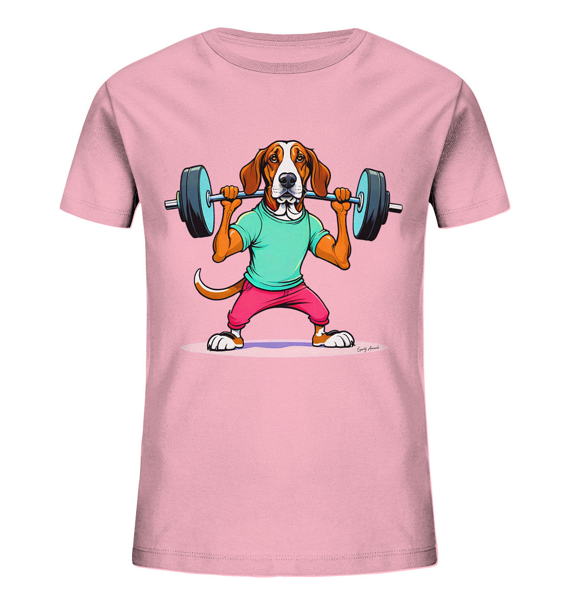 Fitness Dog  - Kids Organic Shirt