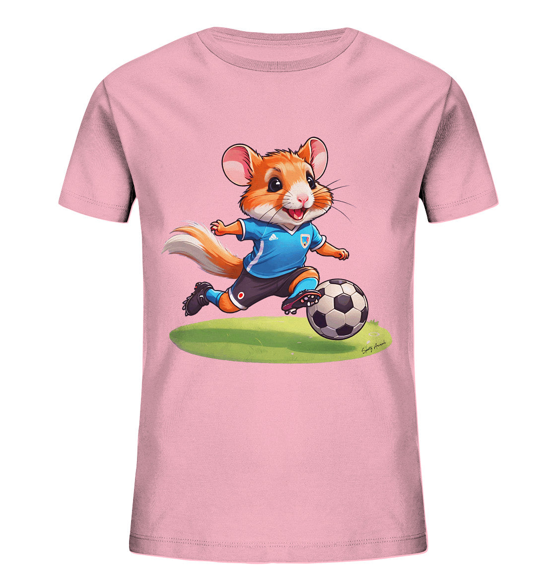 Soccer Hamster T-Shirt Kids   - Kids Organic Shirt