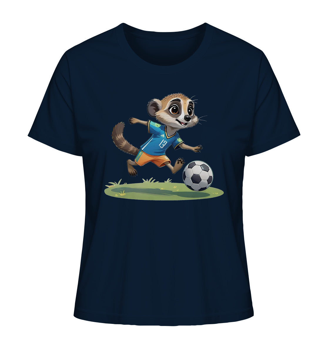 Soccer Meerkat - Ladies Organic Shirt