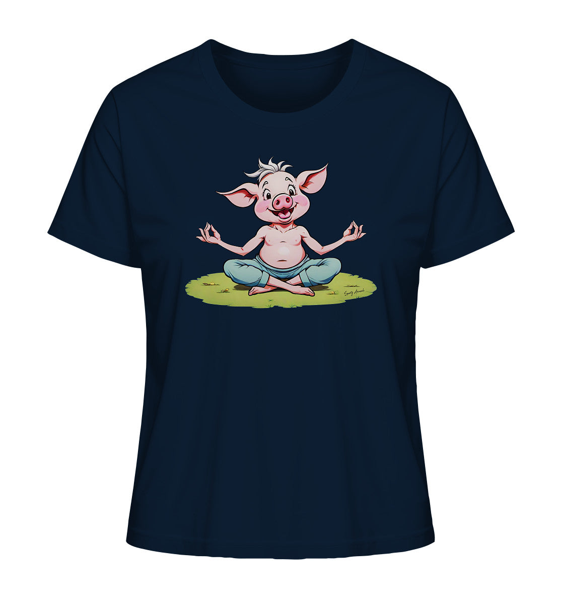 Yoga Pork - Ladies Organic Shirt