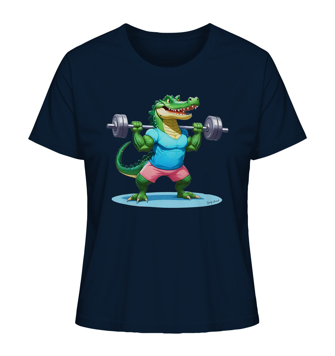 Fitness Crocodile - Ladies Organic Shirt