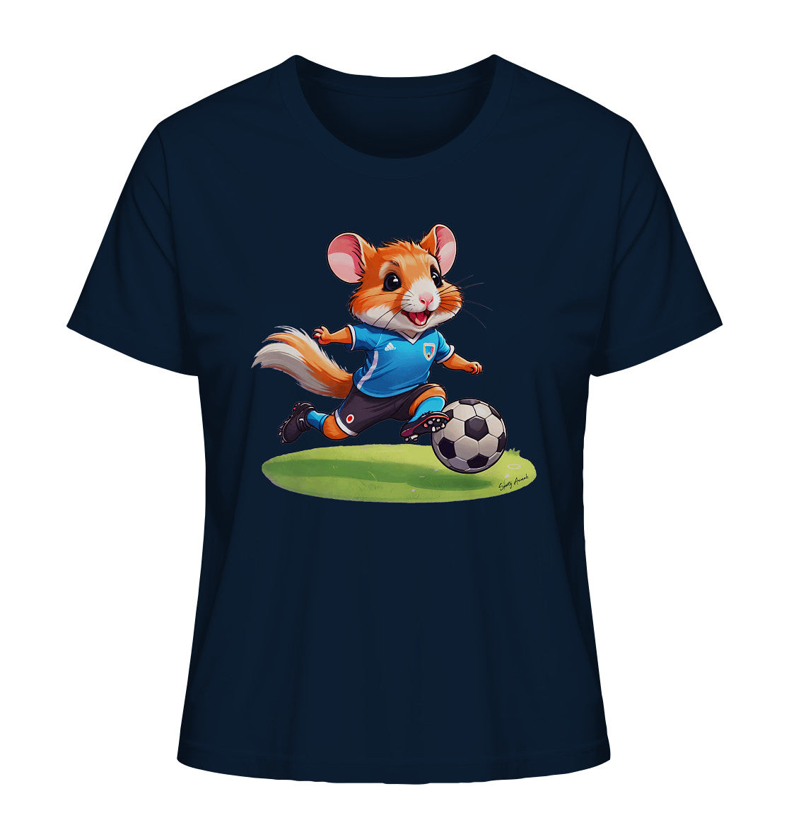 Soccer Hamster - Ladies Organic Shirt