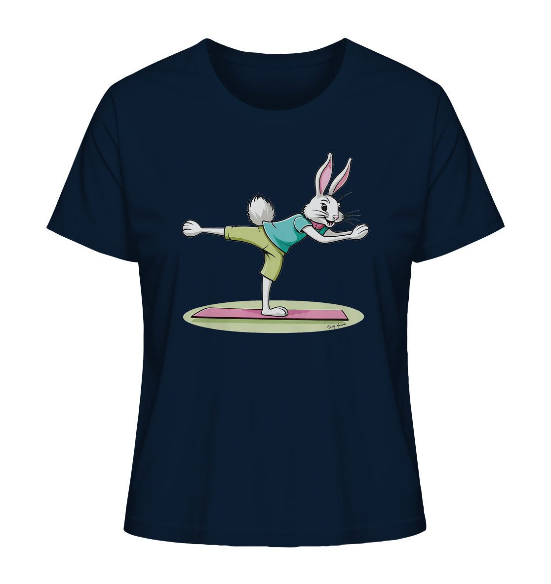 Pilates Bunny - Ladies Organic Shirt