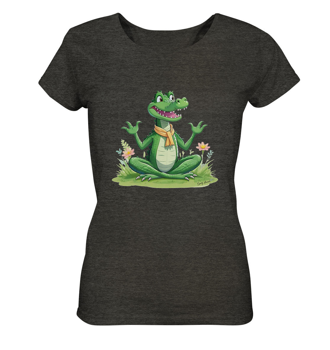 Yoga Crocodile - Ladies Organic Shirt