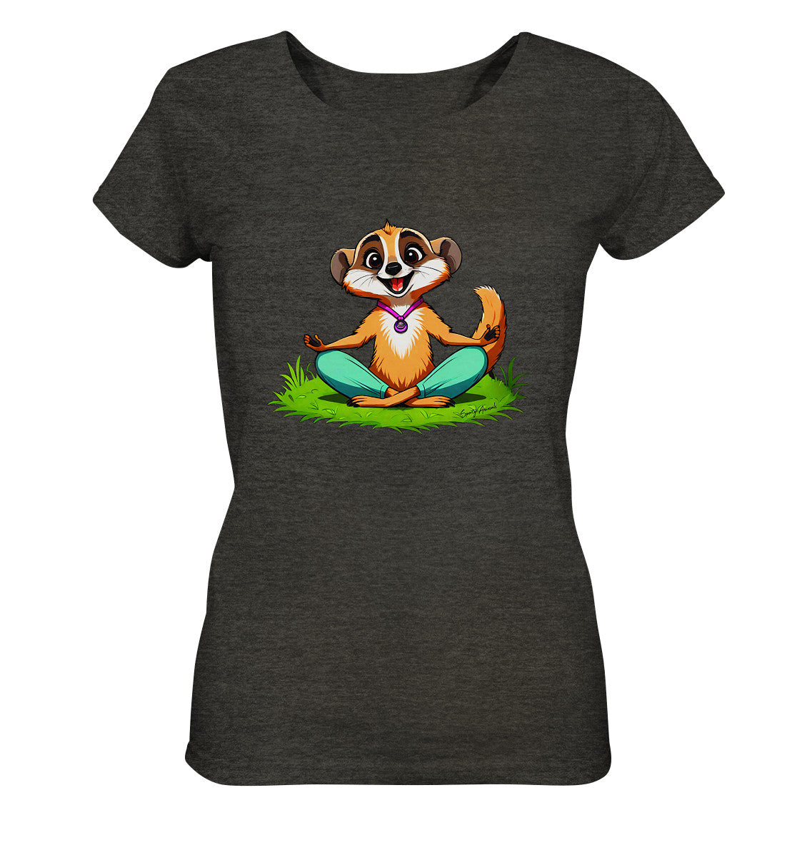 Yoga Meerkat - Ladies Organic Shirt