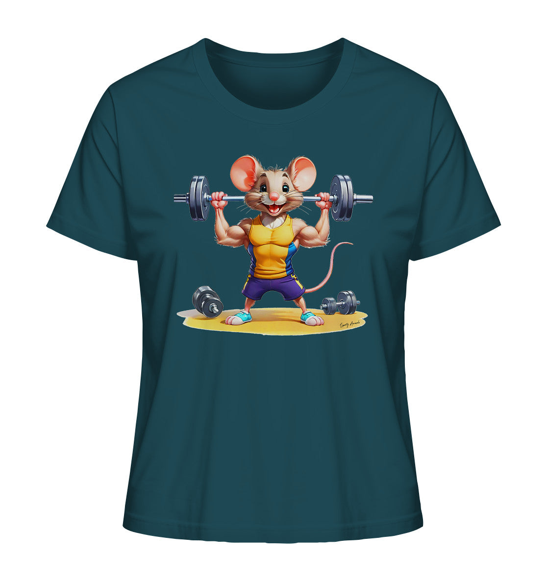 Fitness Mouse - Ladies Organic Shirt