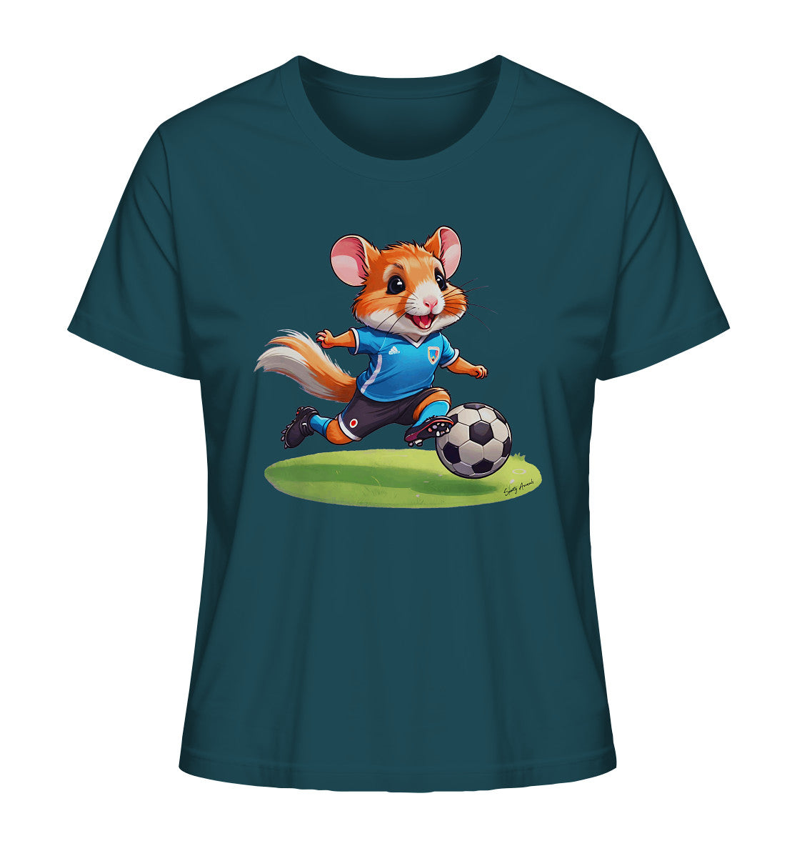 Soccer Hamster - Ladies Organic Shirt