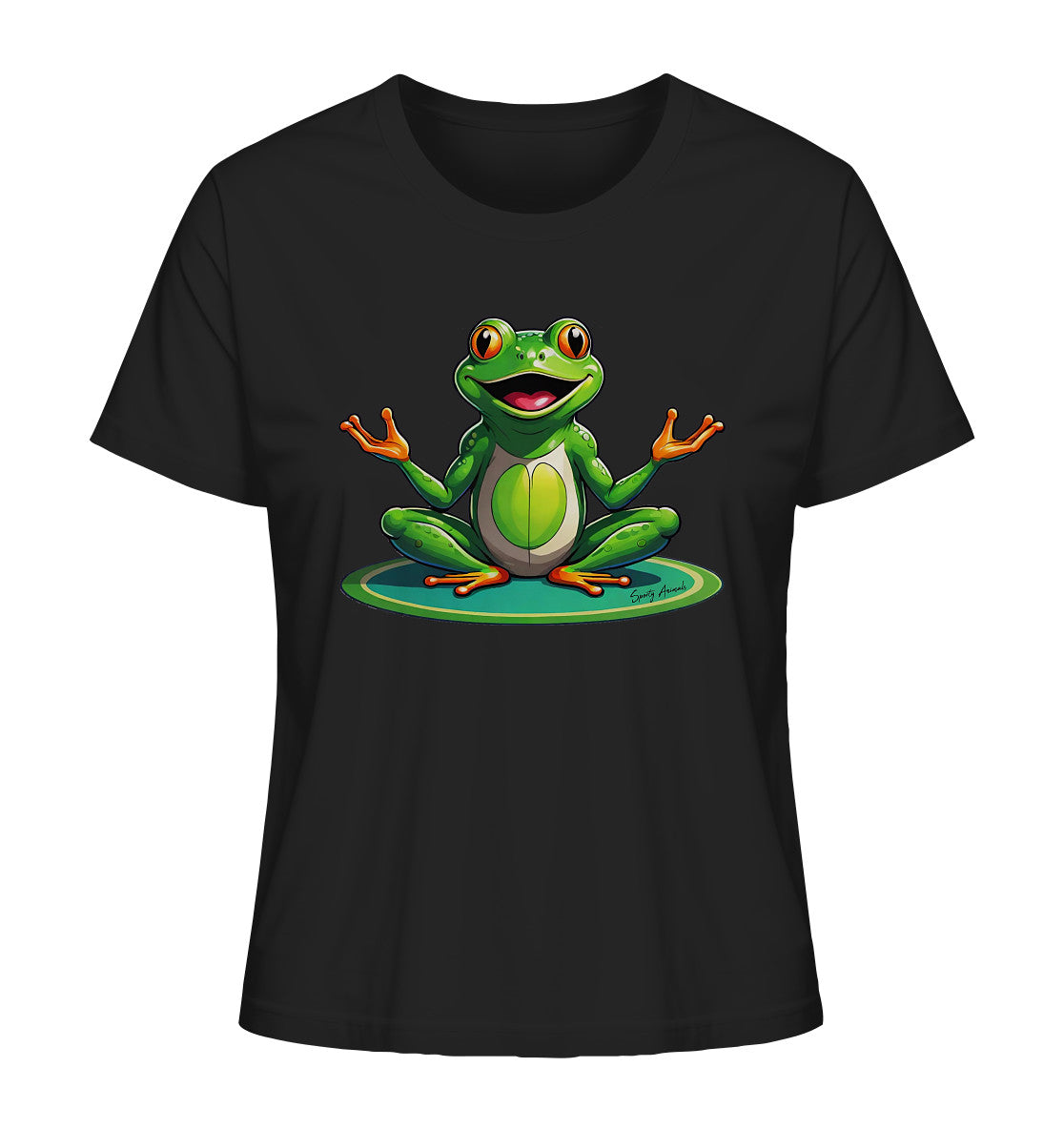 Yoga Frog - Ladies Organic Shirt