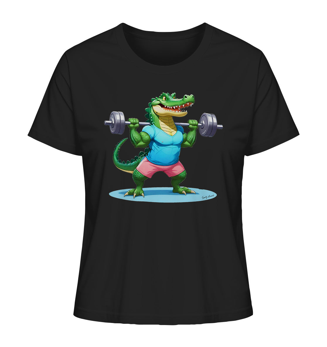 Fitness Crocodile - Ladies Organic Shirt