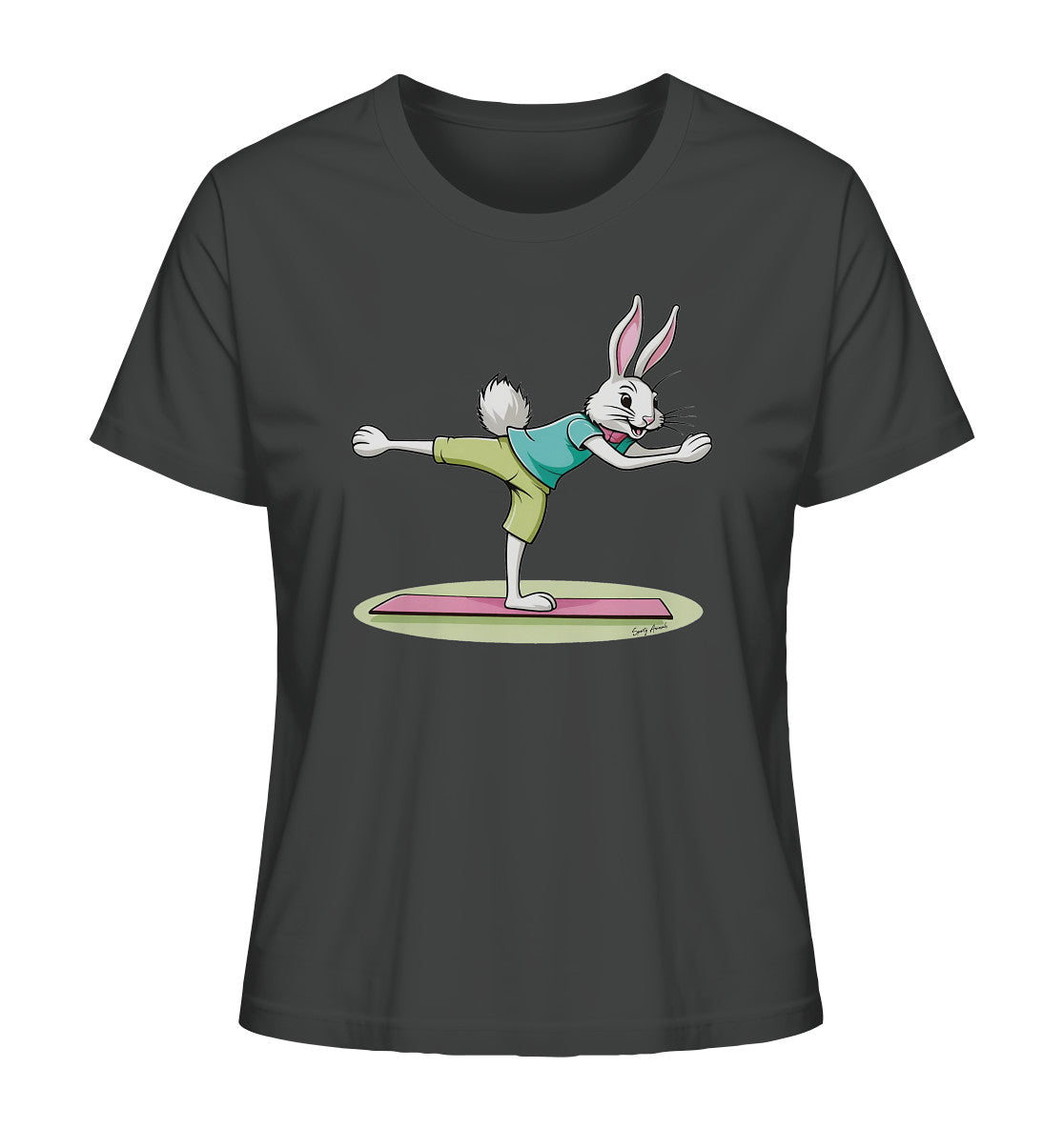 Pilates Bunny - Ladies Organic Shirt