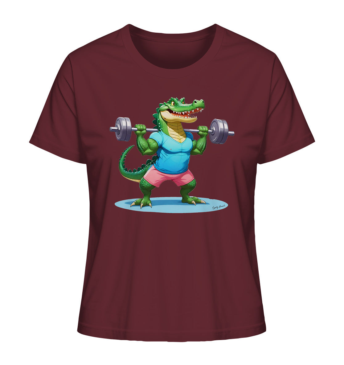 Fitness Crocodile - Ladies Organic Shirt