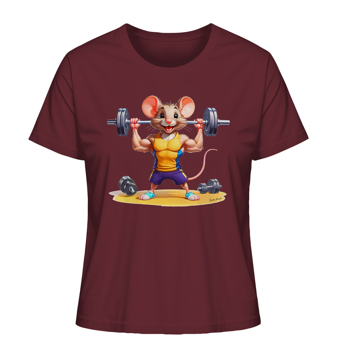 Fitness Mouse - Ladies Organic Shirt