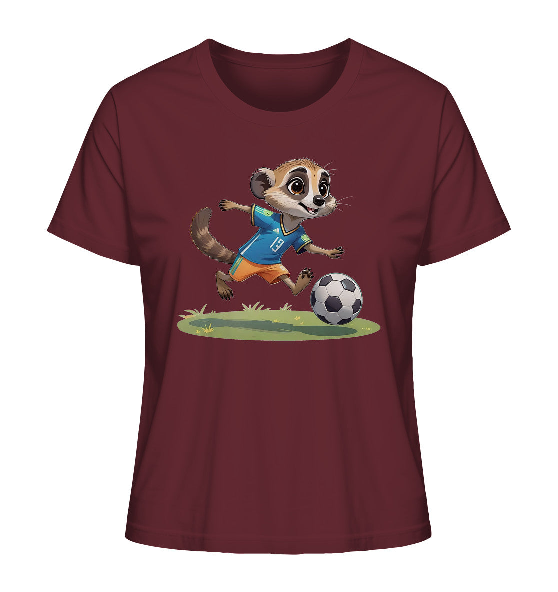 Soccer Meerkat - Ladies Organic Shirt