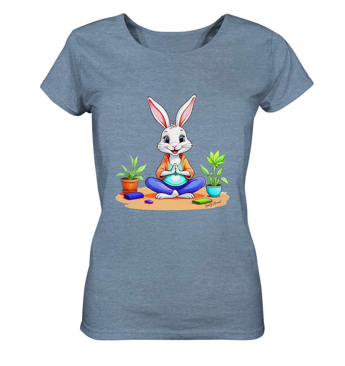 Yoga Bunny - Ladies Organic Shirt