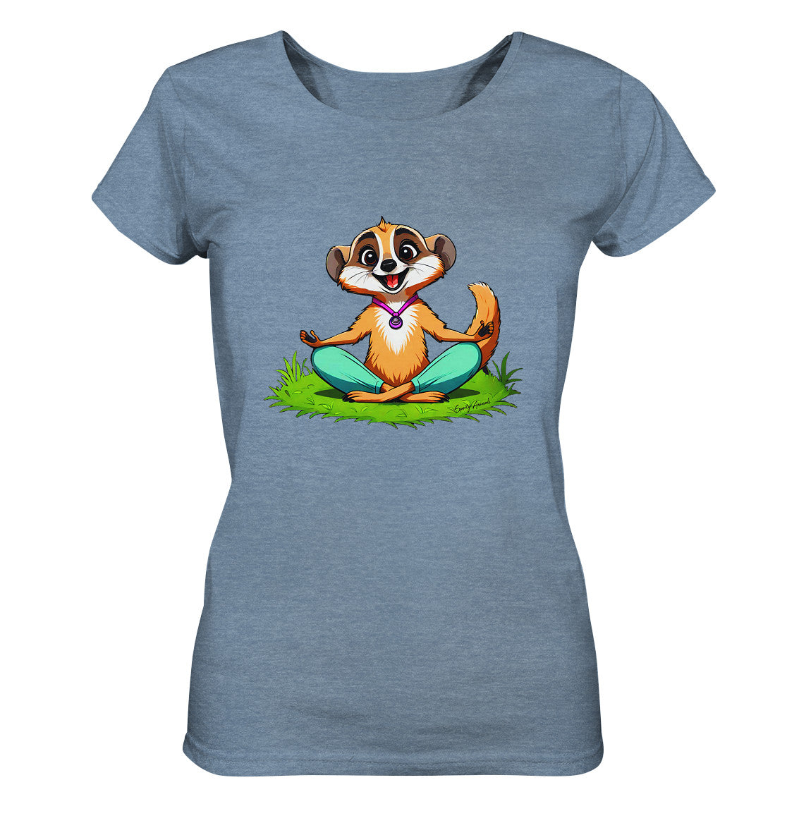 Yoga Meerkat - Ladies Organic Shirt