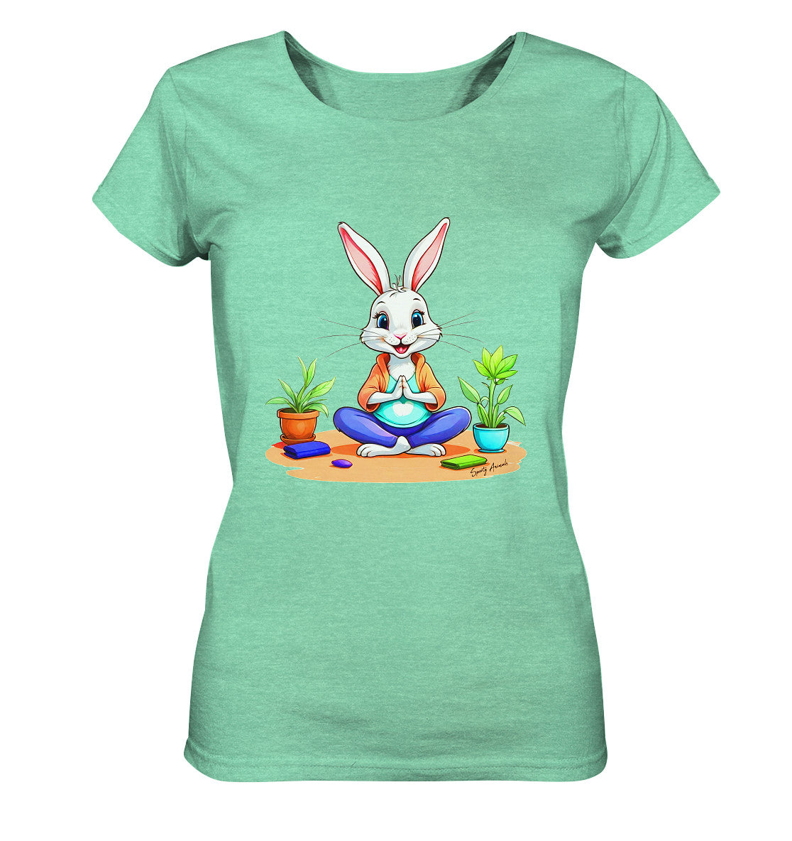 Yoga Bunny - Ladies Organic Shirt