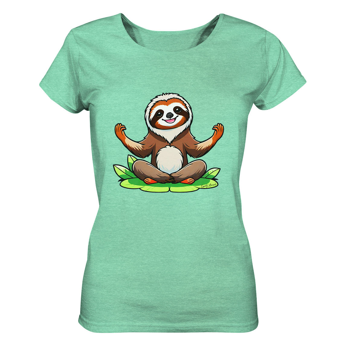 Yoga Sloth - Ladies Organic Shirt