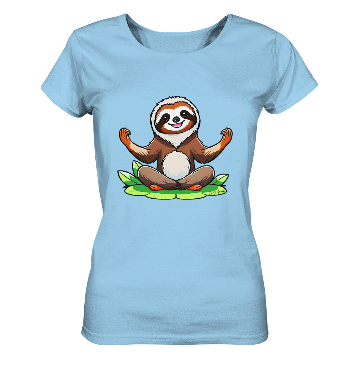 Yoga Sloth - Ladies Organic Shirt