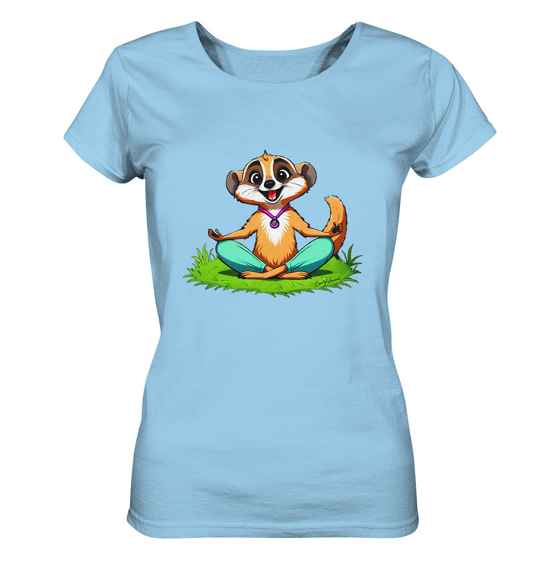 Yoga Meerkat - Ladies Organic Shirt